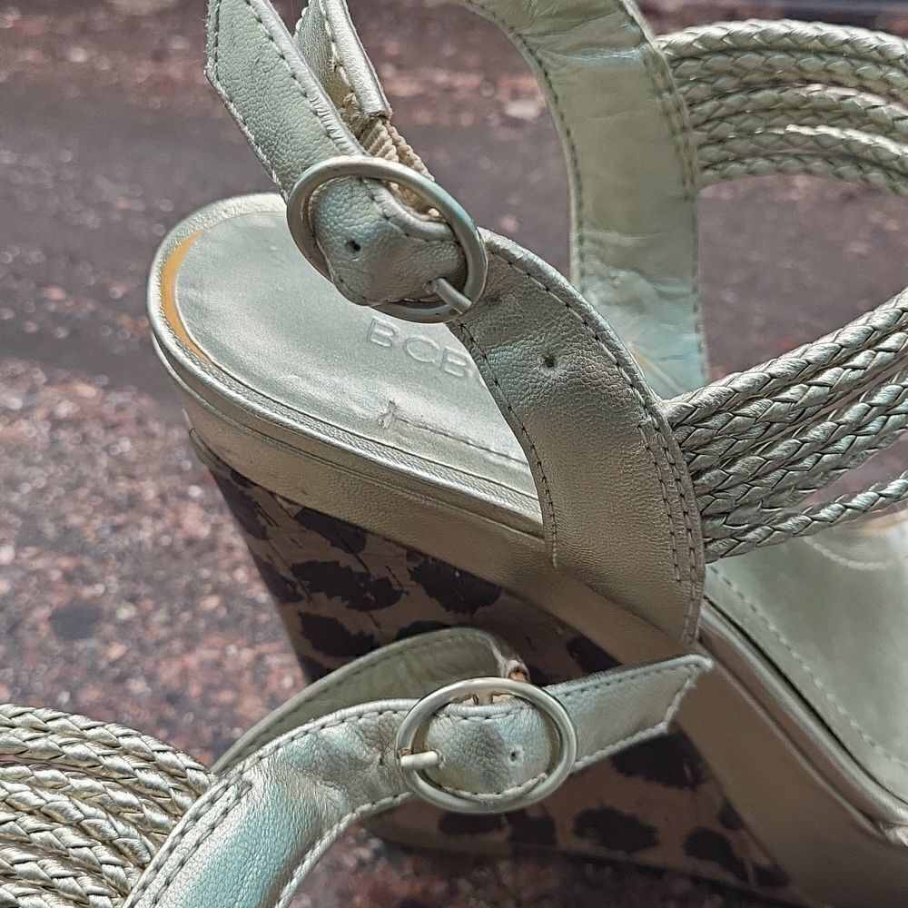 BCBGeneration Leopard Wedges  - Picture 10 of 10